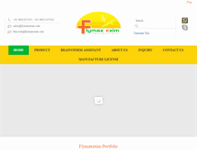 Tablet Screenshot of flymaxexim.com